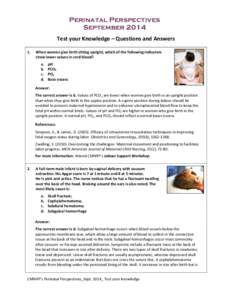 Microsoft Word - Test your Knowledge_Sept 2014.docx