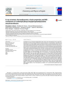 Chemistry and Physics of Lipids[removed]–10  Contents lists available at ScienceDirect Chemistry and Physics of Lipids journal homepage: www.elsevier.com/locate/chemphyslip