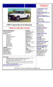 Battery electric vehicles / Trucks / Electric vehicles / Electric vehicle conversion / Electric vehicle / Battery charger / Chevrolet S-10 EV / Battery pack / State of charge / Transport / Green vehicles / Energy