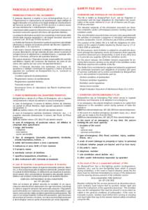 Microsoft Word - Fascicolo sicurezza 2014_rev1