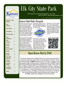 Elk City /  Oklahoma / Russian passport / Elk River / Geography of the United States / Kansas Department of Wildlife and Parks / Elk City State Park / Passport