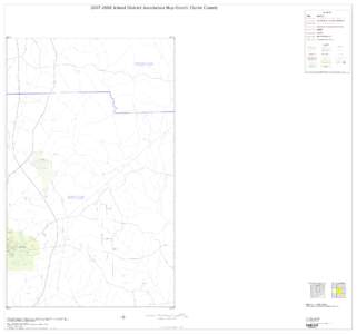 [removed]School District Annotation Map (Inset): Clarke County LEGEND SYMBOL NAME STYLE