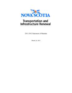 Road safety / Building energy rating / Energy in the United States / Environment of the United States / Leadership in Energy and Environmental Design / Sustainable building / Road / Infrastructure / Department of Transportation and Infrastructure Renewal / Transport / Land transport / Road transport