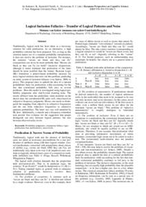 Bayesian statistics / Philosophy of mathematics / Statistical inference / Probability and statistics / Probability interpretations / Conjunction fallacy / Bayesian probability / Representativeness heuristic / Bayesian inference / Statistics / Science / Logic