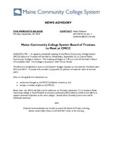 Central Maine Community College / Southern Maine Community College / Monitor Control Command Set / Academia / Canadian Memorial Chiropractic College / Higher education / New England Association of Schools and Colleges / Maine / Maine Community College System