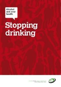 Alcohol and your health Stopping drinking