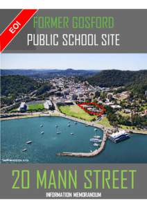 Public School Site  FORMER GOSFORDGOSFORD PUBLIC SCHOOL SITE  *outline approx. only