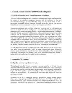 Microsoft Word - NV Lessons Learned 2008 Wells Eq COMMENTS BY MAY 18.doc