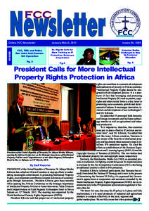 INSIDE  Online FCC Newsletter FCC, TBS and Police Run Joint Anti-Counterfeit Operation Pg. 2