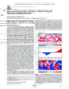 Tropical meteorology / Climatology / Atmospheric dynamics / Effects of global warming / Atlantic multidecadal oscillation / Tropical cyclone / North Atlantic tropical cyclone / El Niño-Southern Oscillation / Wind shear / Atmospheric sciences / Meteorology / Physical oceanography