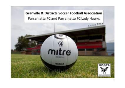 Granville & Districts Soccer Football Association Parramatta FC and Parramatta FC Lady Hawks 1  CONTENT