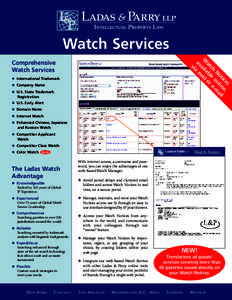 Watch Services es , ic e l ot lin i N on -ma ch e e