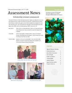 | Municipal Assessment Agency | [removed]Assessment News December 2010 Providing news about the Municipal