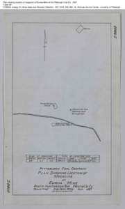 Plan showing location of magazine at Eureka Mine of the Pittsburgh Coal Co., 1937 Folder 29 CONSOL Energy Inc. Mine Maps and Records Collection, [removed], AIS[removed], Archives Service Center, University of Pittsburgh 