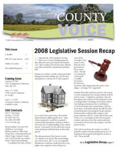 the  COUNTY VOICE SPRING2008