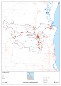 Gympie Regional Urban Flying-Fox Management Area map