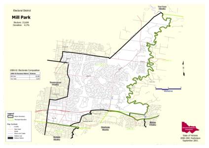 Mill Park /  Victoria / Bundoora /  Victoria / Darebin Creek / South Morang /  Victoria / Yan Yean /  Victoria / Thomastown / Bike paths in Melbourne / City of Whittlesea / Melbourne / States and territories of Australia / Victoria