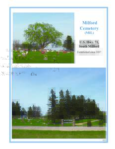 Milford Cemetery (MIL) U.S. Hwy. 71, South Milford