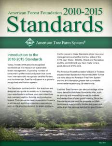 [removed]Standards American Forest Foundation  American Tree Farm System®