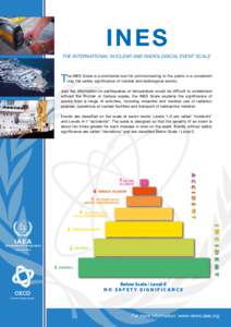 Nuclear safety / Energy / Radiobiology / Radioactivity / International Nuclear Event Scale / Radioactive waste / Radioactive contamination / Windscale fire / Ionizing radiation / Nuclear technology / Nuclear accidents / Nuclear physics