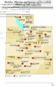 Parishes, Missions and Stations of the Catholic Diocese of Salt Lake City 65  Parishes, Missions and Stations