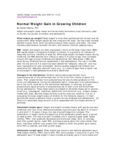 Microsoft Word - weight_gain_children.doc