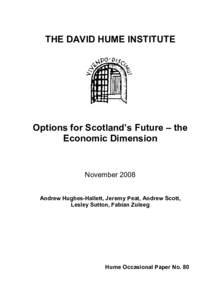 Northern Europe / Western Europe / Politics of Scotland / Politics of the United Kingdom / Barnett formula / Council of Economic Advisers / Government Expenditure and Revenue Scotland / Scotland / Jeremy Peat / United Kingdom / Europe / Island countries