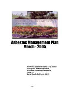 Friability / Asbestos and the law / Mesothelioma / Asbestos / Medicine / Environment