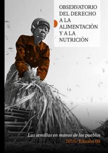 OBSERVATORIO DEL DERECHO A LA ALIMENTACIÓN Y A LA NUTRICIÓN