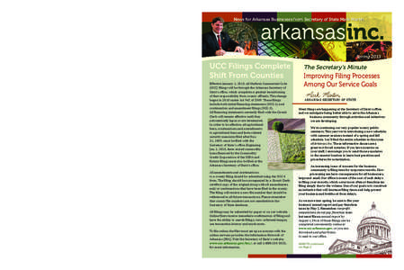 arkansasinc.  News for Arkansas Businesses from Secretary of State Mark Martin arkansasinc.