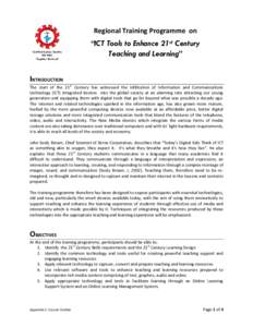 Educational software / Distance education / E-learning / Information and communication technologies in education / Virtual learning environment / 21st Century Skills / Learning management system / Technology integration / Learning platform / Education / Educational technology / Learning