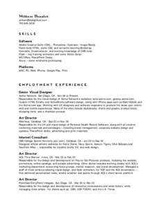 Microsoft Word - William_Basslers_resume.doc