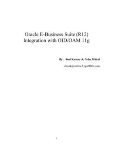 Java enterprise platform / Middleware / Oracle Internet Directory / Oracle WebLogic Server / Oracle Applications / Oracle Fusion Middleware / Oracle E-Business Suite / WebLogic / Oracle Database / Software / Business software / Computing