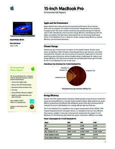 Steve Jobs / Personal computers / MacBook family / Waste legislation / MacBook / Macintosh / Restriction of Hazardous Substances Directive / Packaging and labeling / Recycling / Computing / Apple Inc. / Computer hardware