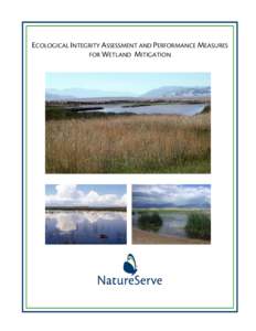 Microsoft Word - Ecological Integrity Assessment for Wetlands_dfl3.doc