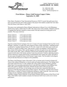 Microsoft Word - sept212005 press release.doc