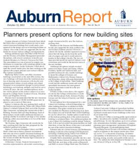 AuburnReport October 12, 2012 For  t h e f a c u l t y a n d s t a ff o f