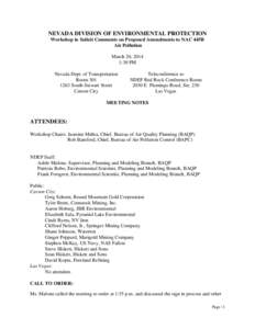 Air pollution / Emission standards / Environment / Air dispersion modeling / National Ambient Air Quality Standards / National Emissions Standards for Hazardous Air Pollutants / New Source Review / Air pollution in the United States / Pollution / United States Environmental Protection Agency