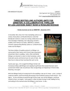 American people of German descent / Fiction / United States / European diaspora / Bush family / Kensington Books / George W. Bush / John Dillinger / Lisa Jackson / Noonan / Jackson / Oswego /  New York