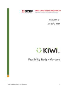 [removed]KiWi Feasibility Study Morocco CS.docx