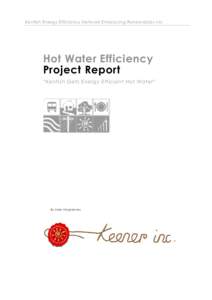 Microsoft Word - KEENER Hot Water Project Reportfinal.doc