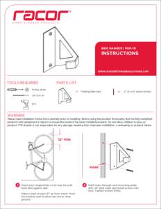 Racor PIW-1R Instruc English WEB