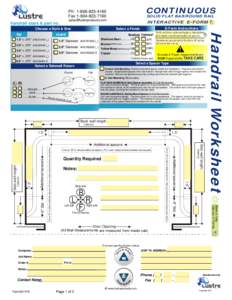 CONTINUOUS  Ph: [removed]Fax:[removed]handrail sizes & part no.