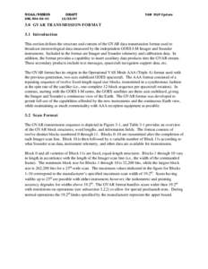 NOAA/NESDIS  DRAFT DRL 504–02–01