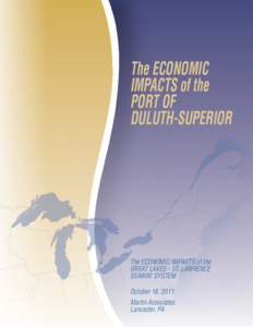 The ECONOMIC IMPACTS of the PORT OF DULUTH-SUPERIOR  The ECONOMIC IMPACTS of the