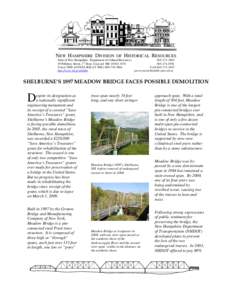 Meadow Bridge / Cantilever bridges / Tied arch bridges / Memorial Bridge / Little Bay Bridge / Bridges / Truss bridges / New Hampshire