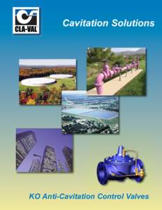 Cavitation Solutions  KO Anti-Cavitation Control Valves Understanding Cavitation Cavitation’s Damaging Effects