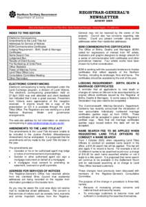 Microsoft Word - newsletter August 2005.doc