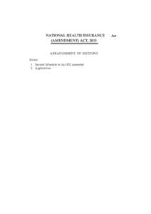 National Health Insurance Amendment Bill 2015.pmd