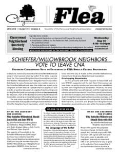 T he  Flea aug 2012 | Volume 18 | Number 3